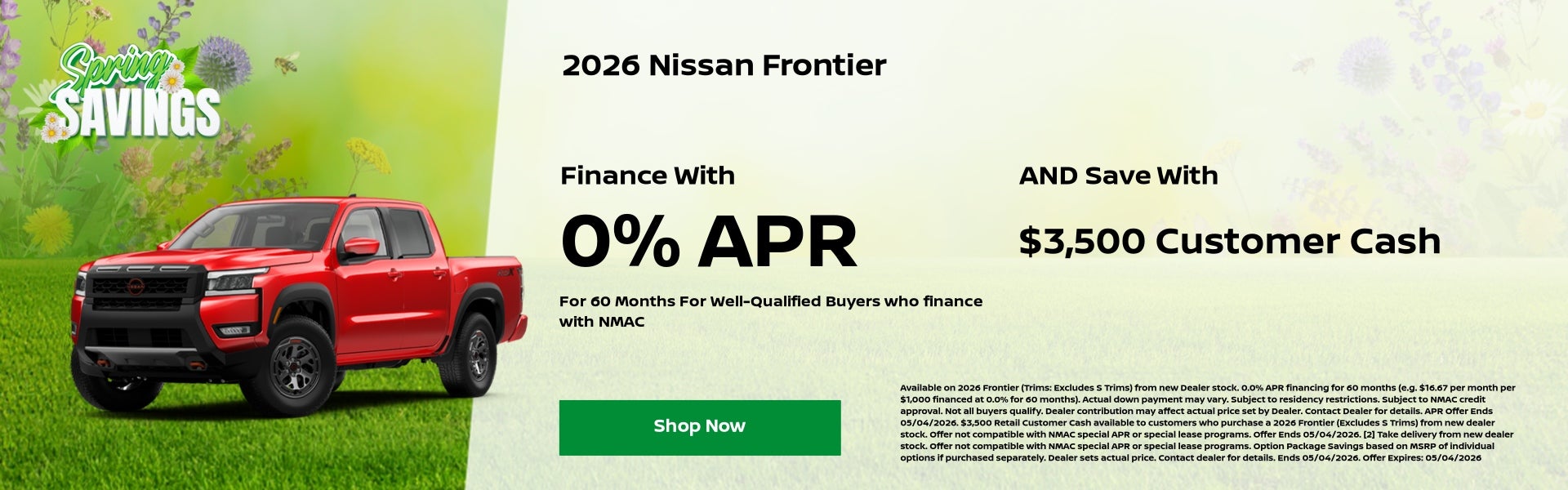 2026 Nissan Frontier 