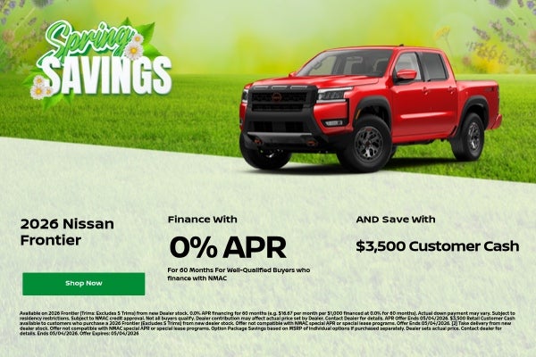 2026 Nissan Frontier 